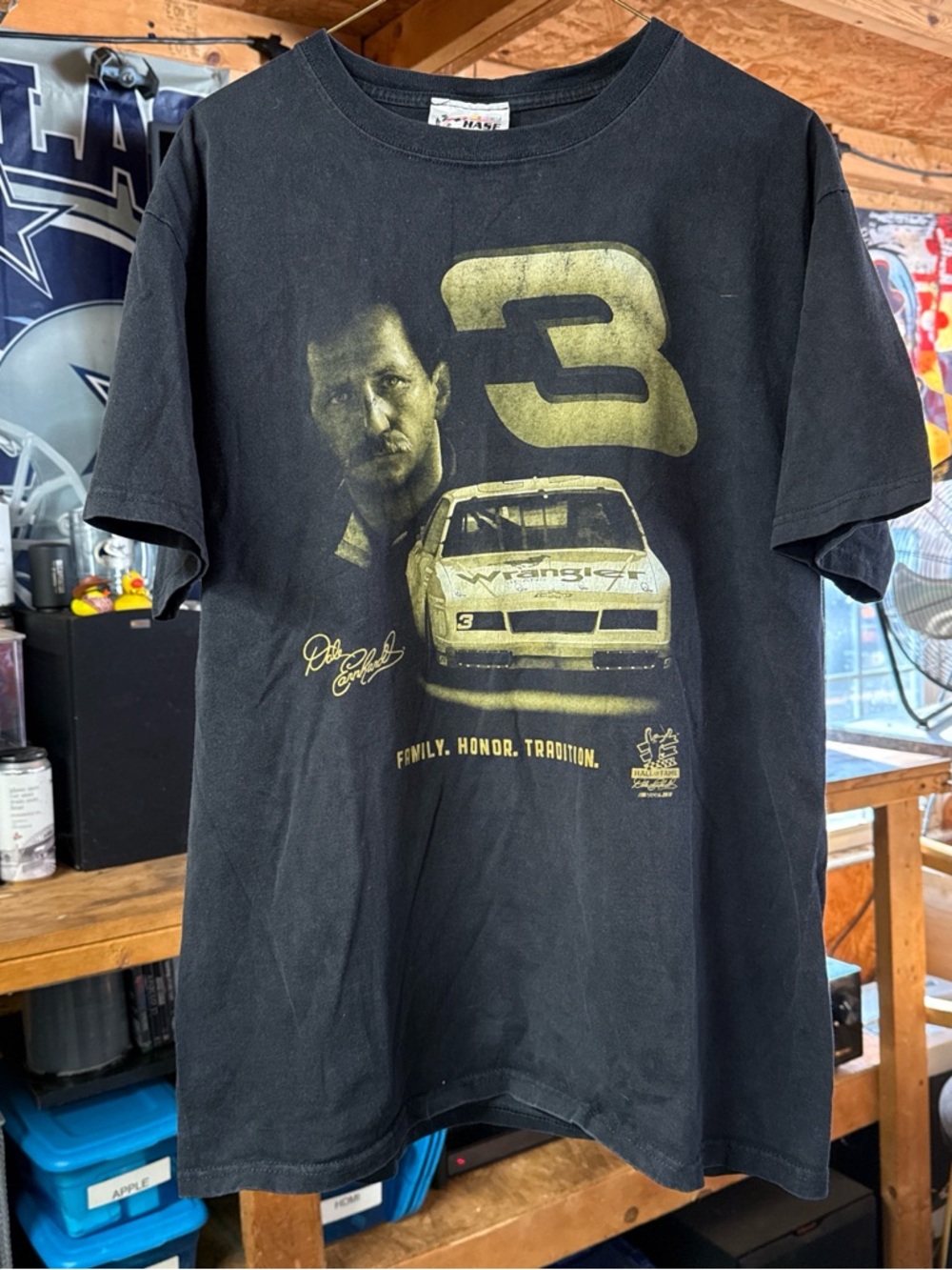 90s Nascar Dale Earnhardt Portrait Tee
